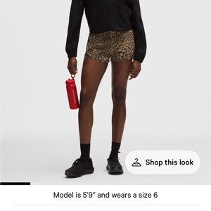 lululemon athletica Leopard-Print Hotty Hot 2.5”